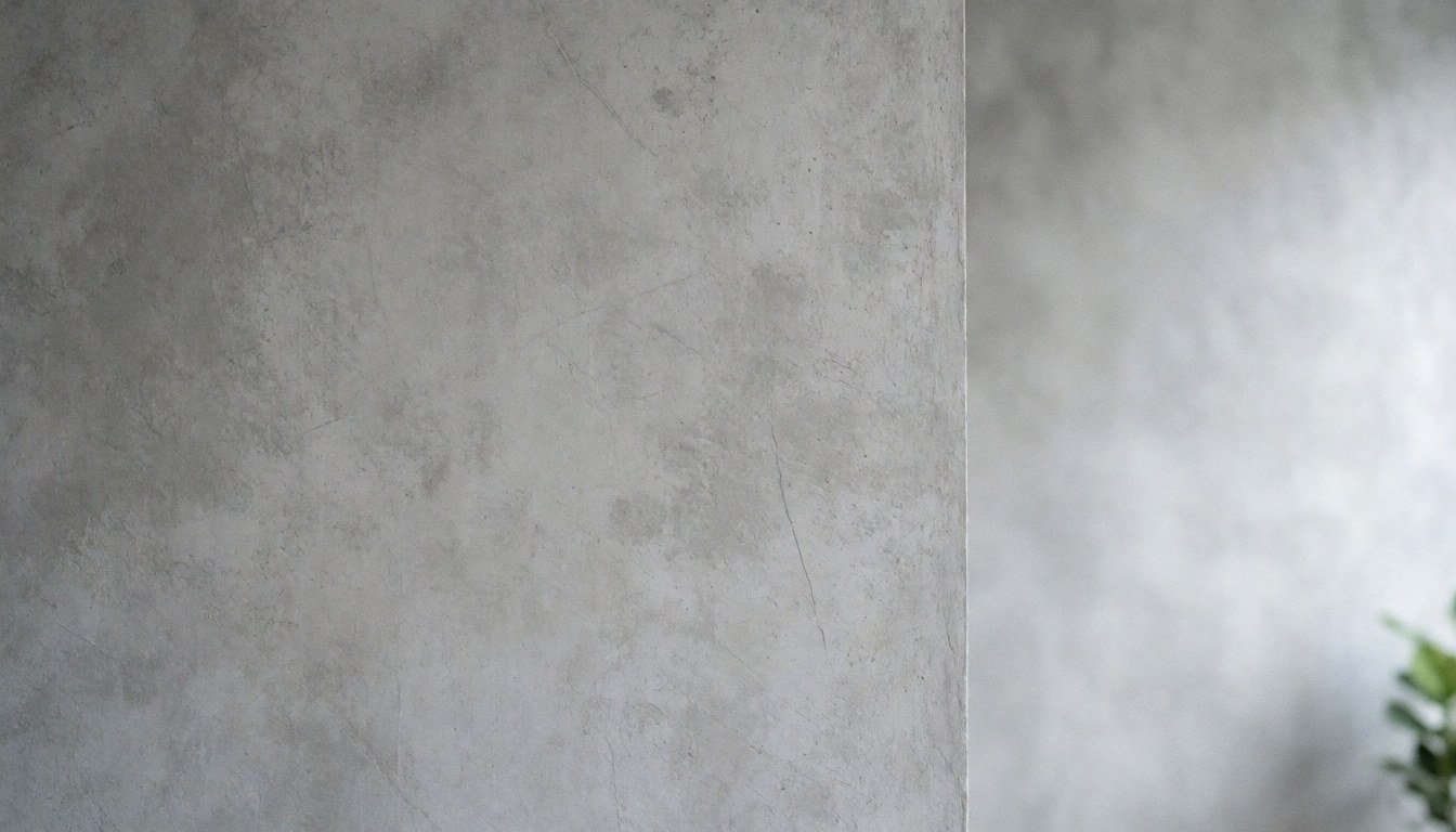 Mur en béton gris avec texture industrielle, idéal pour des espaces modernes et minimalistes.
