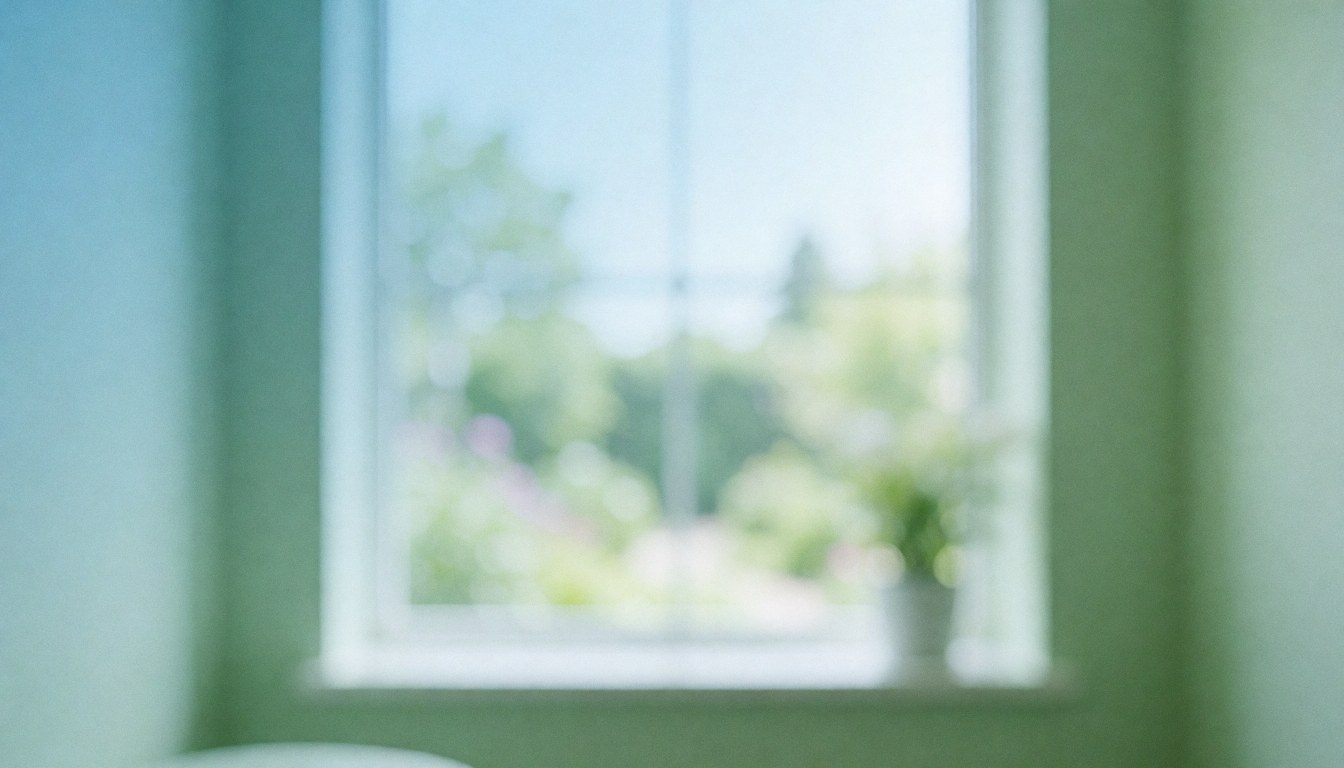 Arrière-plan vert doux avec un léger dégradé vers le bleu, idéal pour ajouter du texte ou des éléments graphiques sur un site web ou une présentation.