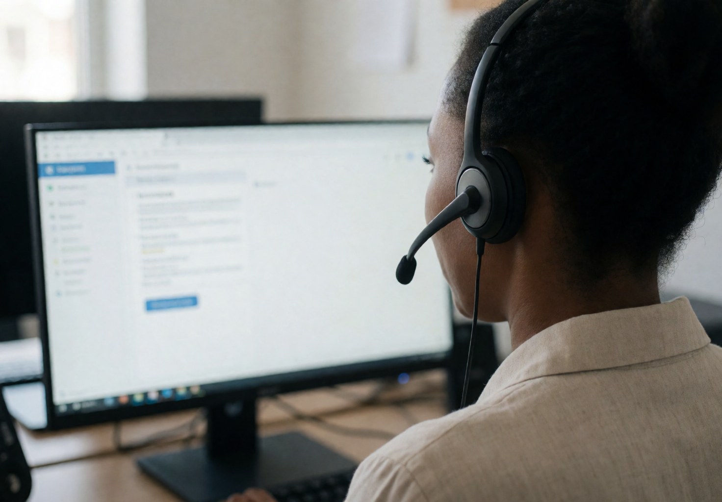 Des agents au travail dans un environnement professionnel.