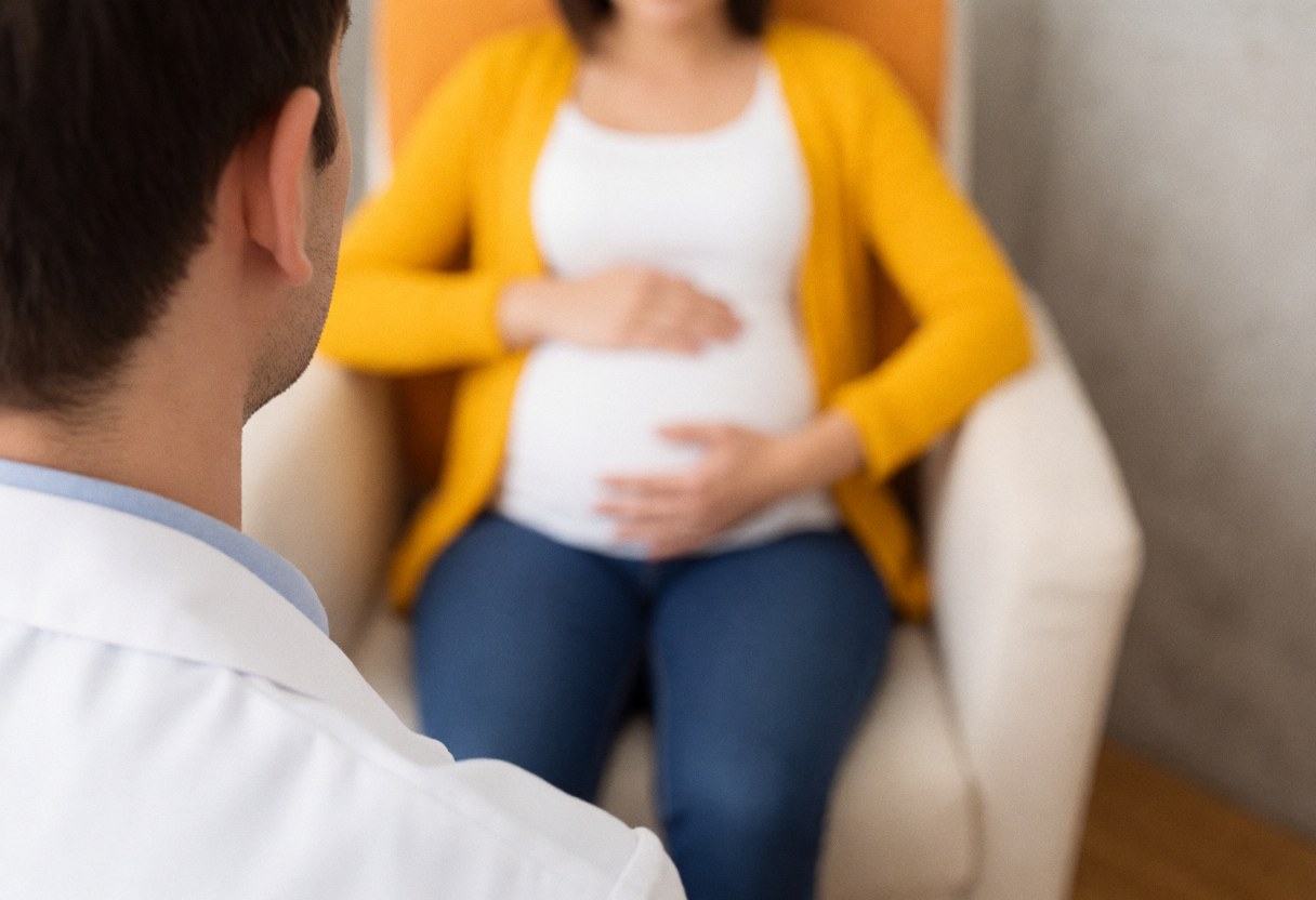 Un thérapeute professionnel effectue un massage maternel tout en pratiquant une écoute attentive pour assurer le bien-être émotionnel de la cliente.